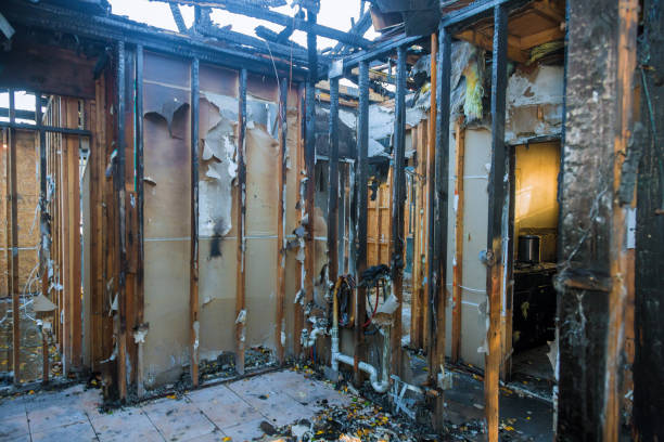 Professional Fire Damage Removal technician working in Milaca, MN